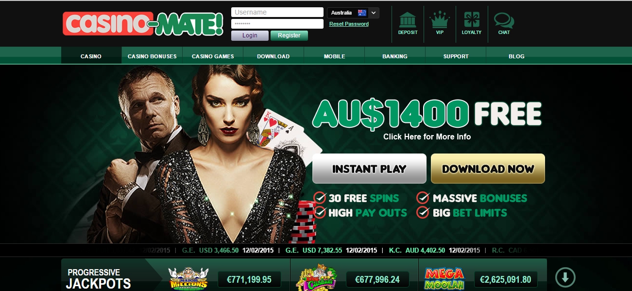 Casino Mate a favourite online casino with Kiwis